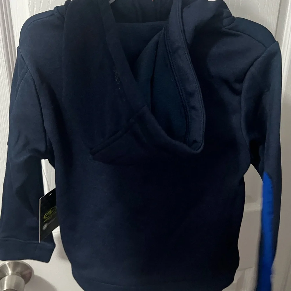 NWT Kids Navy Blue Zip Up Jacket - Picture 3 of 3